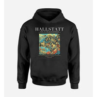 Thumbnail for HALLSTATT - Poster - Premium Hoodie - Black