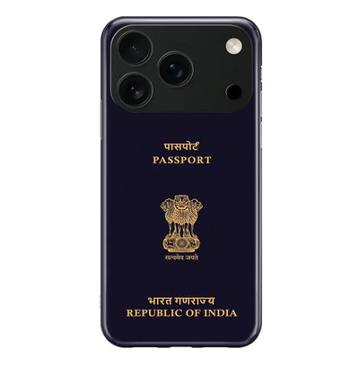 Indian Passport iPhone Case