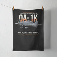 Thumbnail for OA-1K Skyraider II Armed Overwatch design on black towel