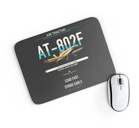 Thumbnail for Air Tractor AT-802F design on black rectangle mouse pad