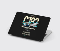 Thumbnail for Cessna 182 Skylane design on black MacBook case
