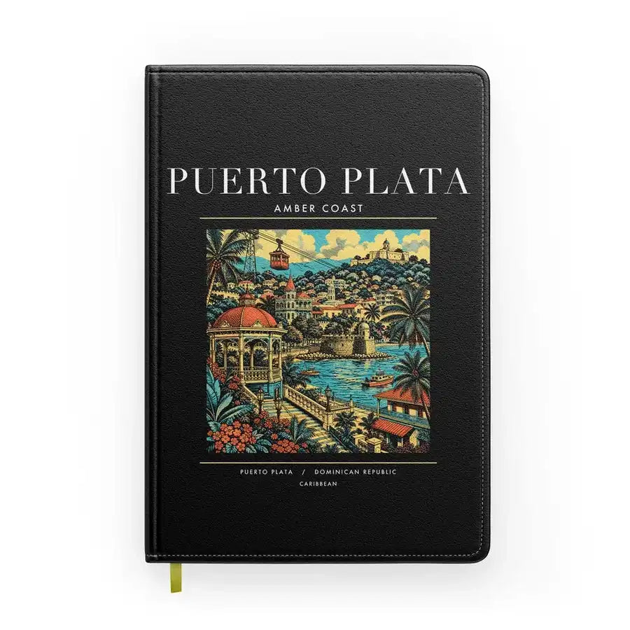 PUERTO PLATA - Poster - Notebook - Black