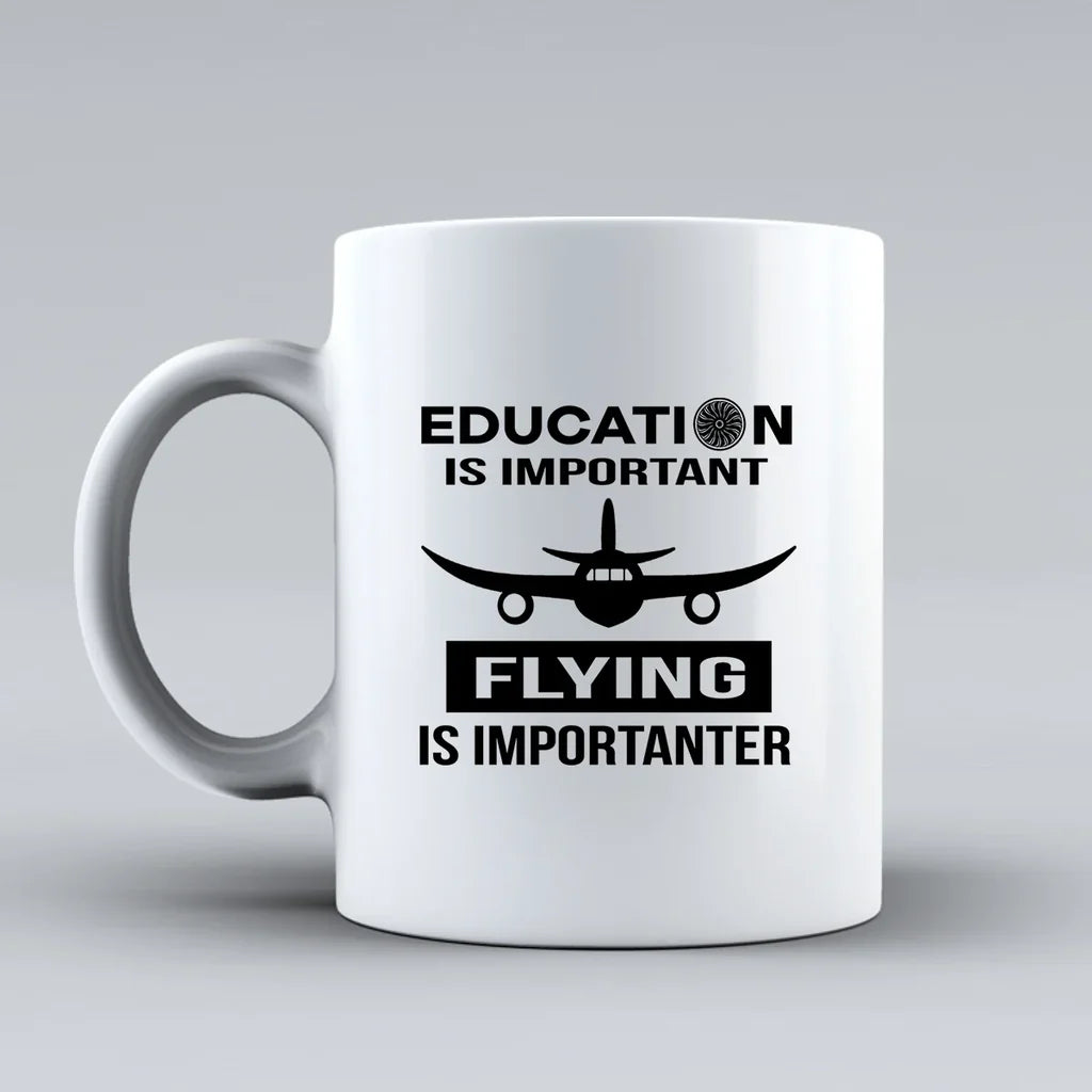 Customisable Flying is Importanter Mug - view 2