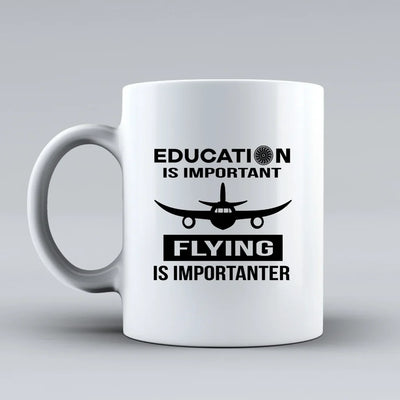 Customisable Flying is Importanter Mug - view 2