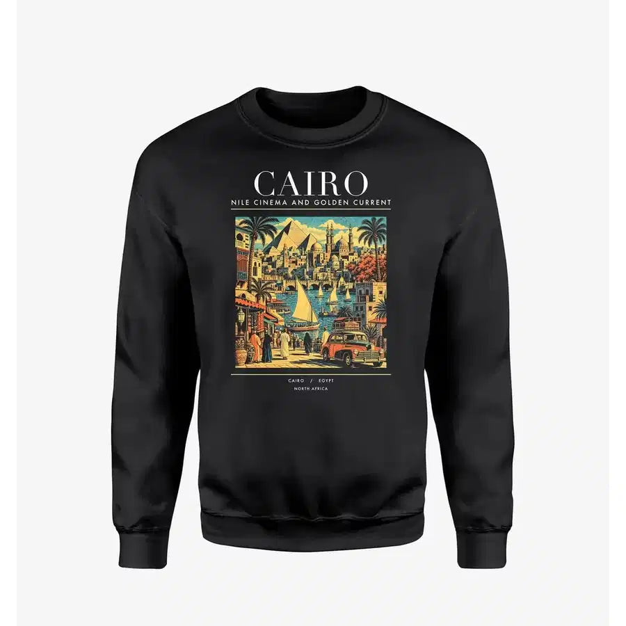 CAIRO - Poster - Sweatshirt - Black