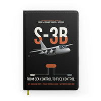 Thumbnail for S-3B Viking design on black notebook