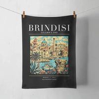 Thumbnail for BRINDISI - Poster - Towel - Black