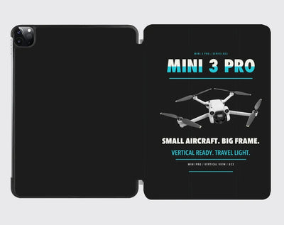 DJI Mini 3 Pro design on black ipad tablet case