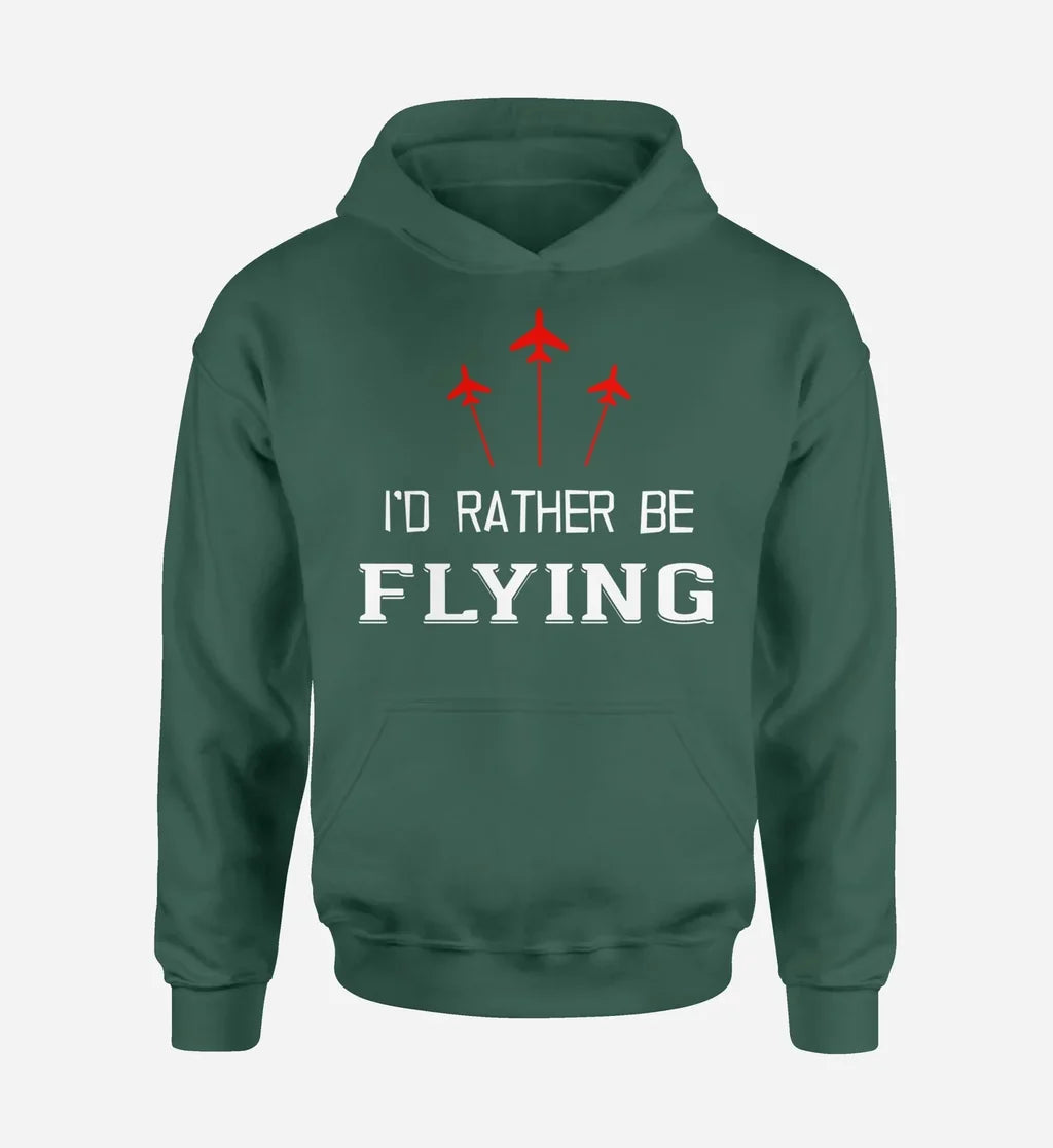 I'd Rather Be Flying Hoodie - view 6