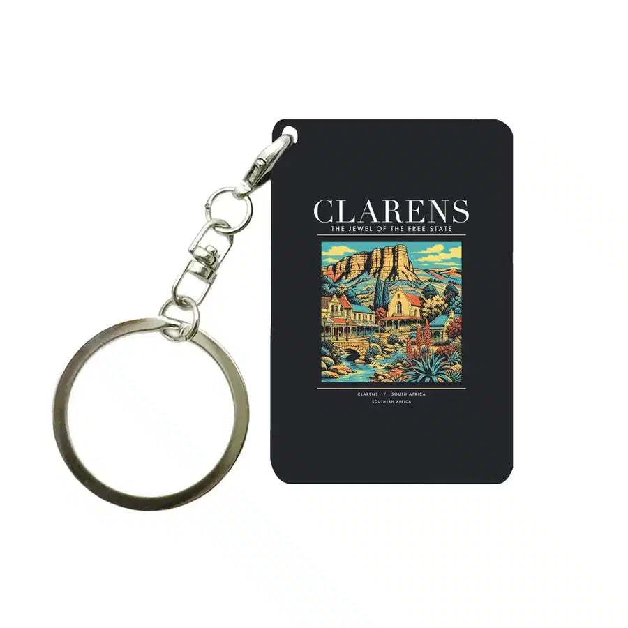 CLARENS - Poster - Key Chain - Black