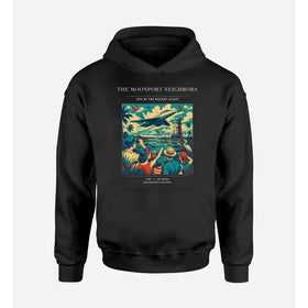 Single-Side Printing — The Moonport Neighbors Double-Side Hoodie