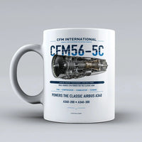Thumbnail for Mug design on white cfm56 5c