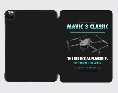 DJI Mavic 3 Classic design on black ipad tablet case