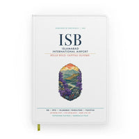 Thumbnail for Islamabad International Airport (ISB) design on white notebook