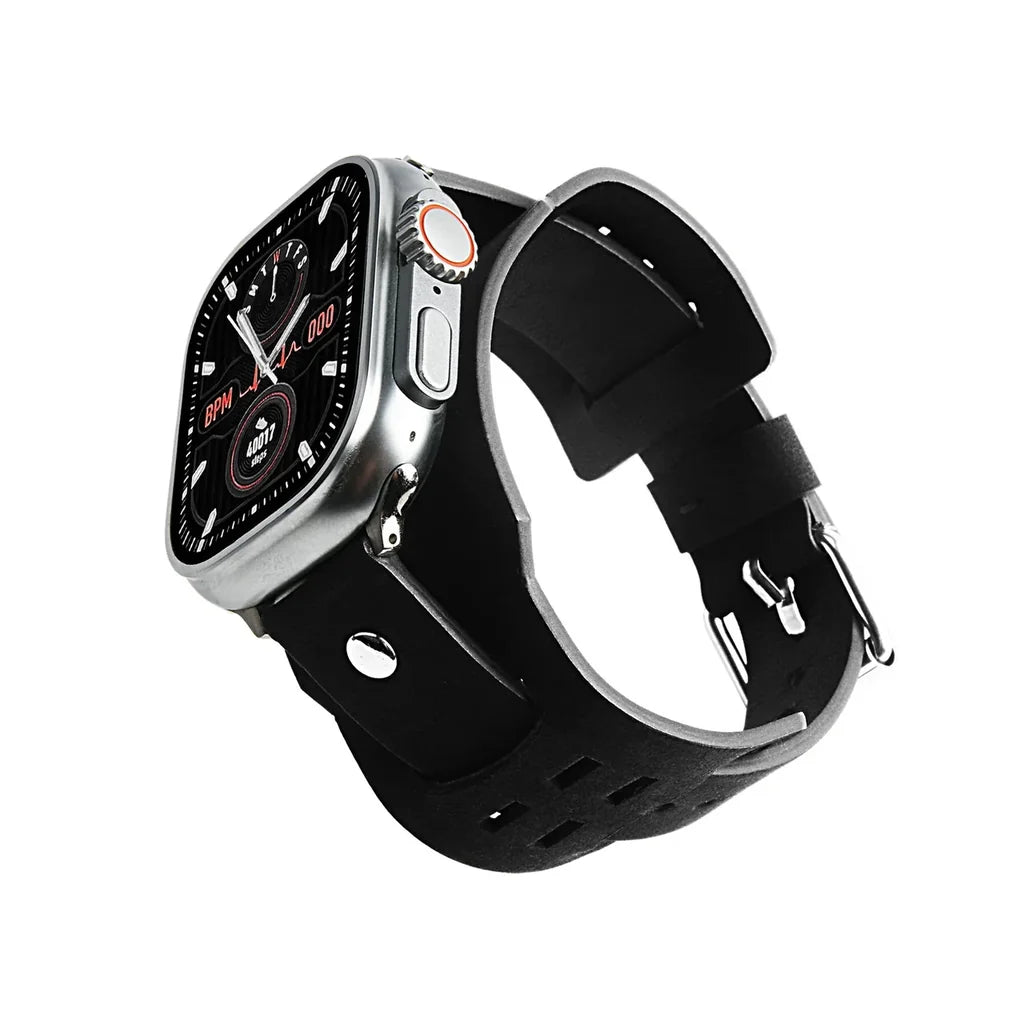 Leather Strap For Apple Watch Band Watchband Bracelet For iWatch aviation-themed Apple Watch band, polished fashion silicone.