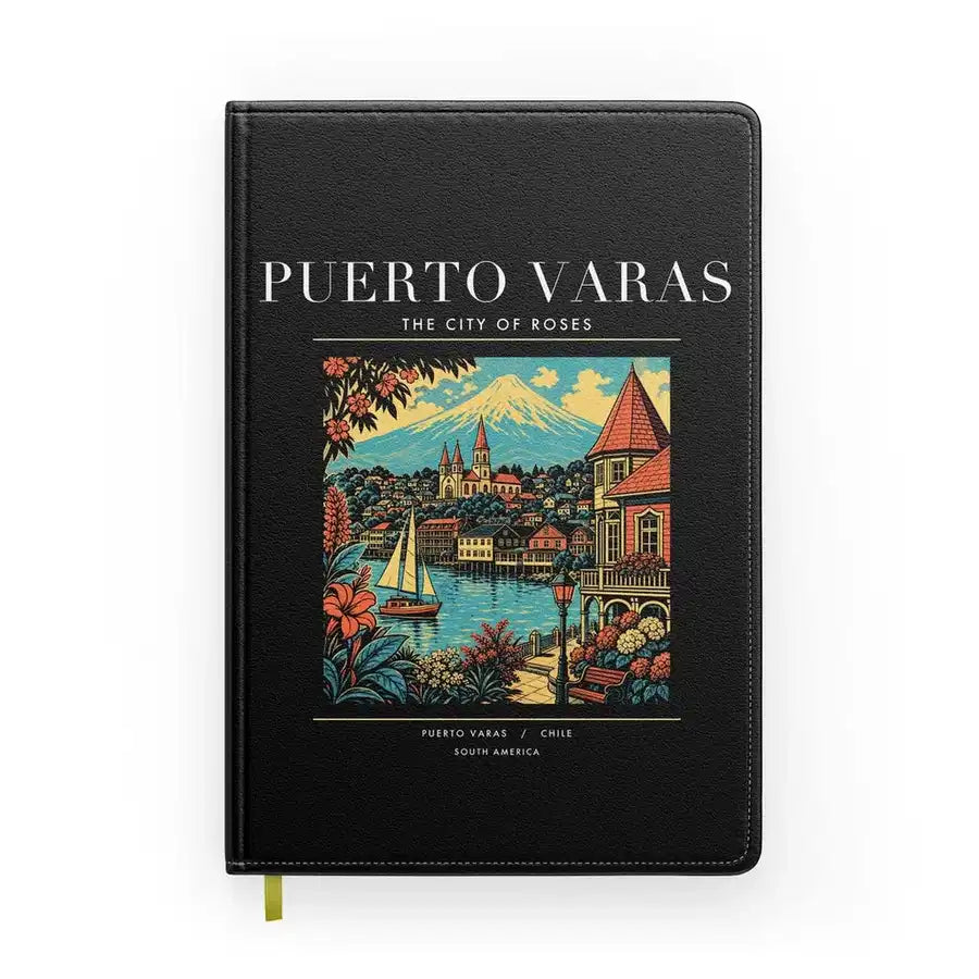 PUERTO VARAS - Poster - Notebook - Black