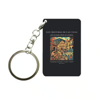 Thumbnail for SAN CRISTOBAL DE LAS CASAS - Poster - Key Chain - Black