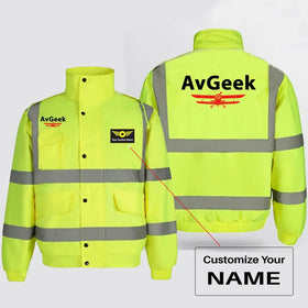 Avgeek Reflective Winter Jackets