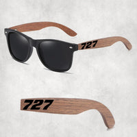 Thumbnail for Boeing 727 Flat Text aviation sunglasses in premium polarised lenses with metal frame.