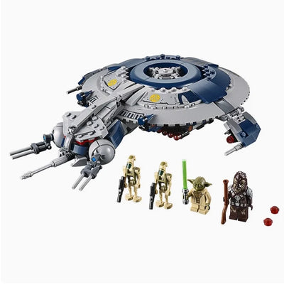 Robot Gunboat 75233 (Bagged Without Box) Building Blocks aviation themed Lego-style model aircraft in ABS plastic.