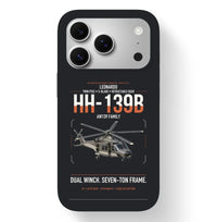 Thumbnail for Leonardo HH-139B design on black magsafe iphone case, for iPhone 17 Pro
