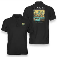 Thumbnail for SHARJAH - Poster - Double-Side Polo - Black