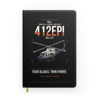 Thumbnail for Bell 412EPI design on black notebook