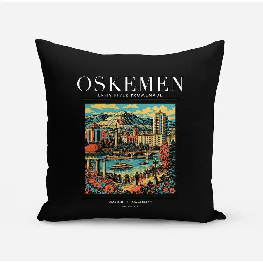 OSKEMEN - Poster - Pillow - Black