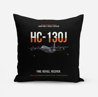 Thumbnail for HC-130J COMBAT KING II design on black pillow