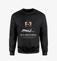 Thumbnail for E-3 Sentry AWACS design on black sweatshirt