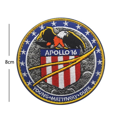 Space Badge Astronaut (29) Embroidered aviation design patch in embroidered fabric.