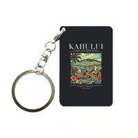 Thumbnail for KAHULUI - Poster - Key Chain - Black