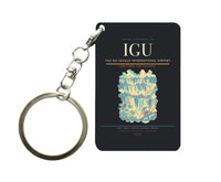 Thumbnail for Foz do Iguaçu International Airport (IGU) design on black key chain