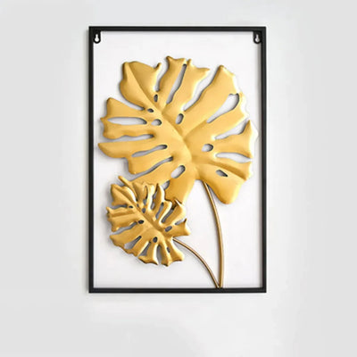 Monstera Wall Decoration/Hanging: For Living Room aviation design on premium decorative material hanging wall decoration.