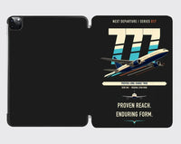 Thumbnail for Boeing 777-200ER design on black ipad tablet case