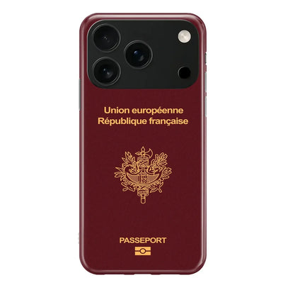 French Passport iPhone Case