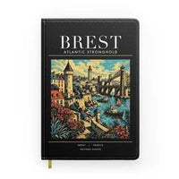 Thumbnail for BREST - Poster - Notebook - Black
