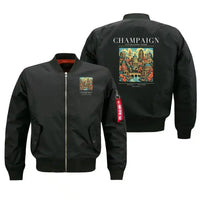 Thumbnail for CHAMPAIGN - Poster - Bomber Jacket - Black
