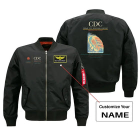 Cedar City Regional Airport (CDC) Bomber Jacket