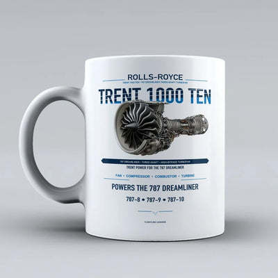 1000 TEN Mug design on white trent