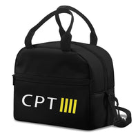 Thumbnail for CPT & 4 Lines aviation lunch bag in insulated polyester.
