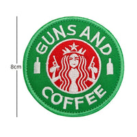 Thumbnail for Guns N Roses Music Iron (3) Embroidered aviation design patch in embroidered fabric.