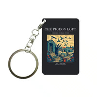 Thumbnail for VINTAGE G4526 - The Pigeon Loft - Designed Key Chain design on black