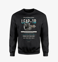 Thumbnail for CFM LEAP-1B design on black sweatshirt