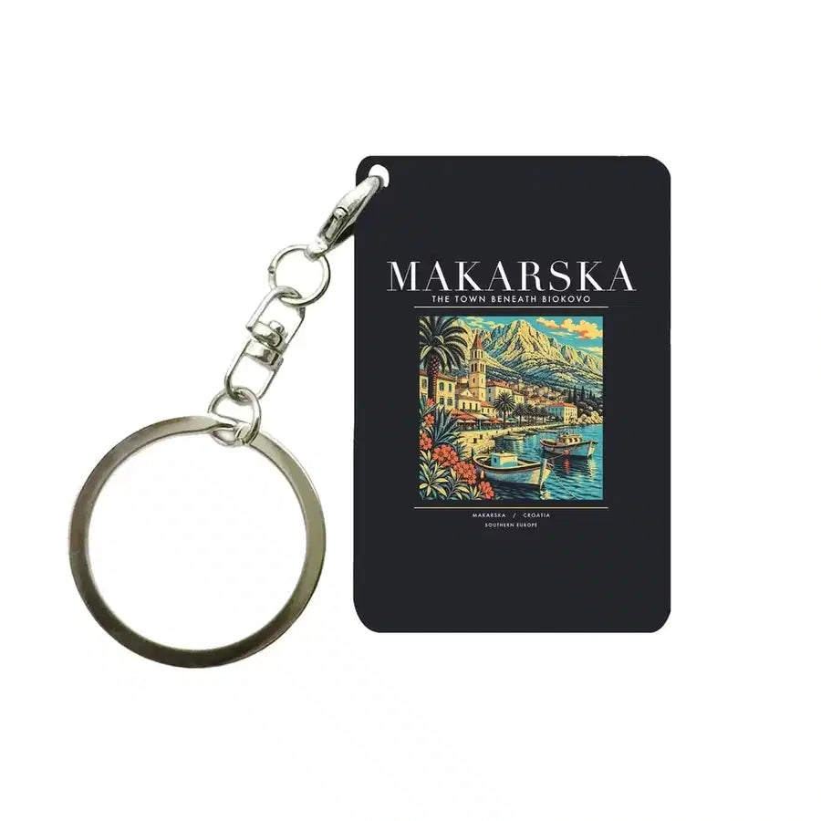 MAKARSKA - Poster - Key Chain - Black