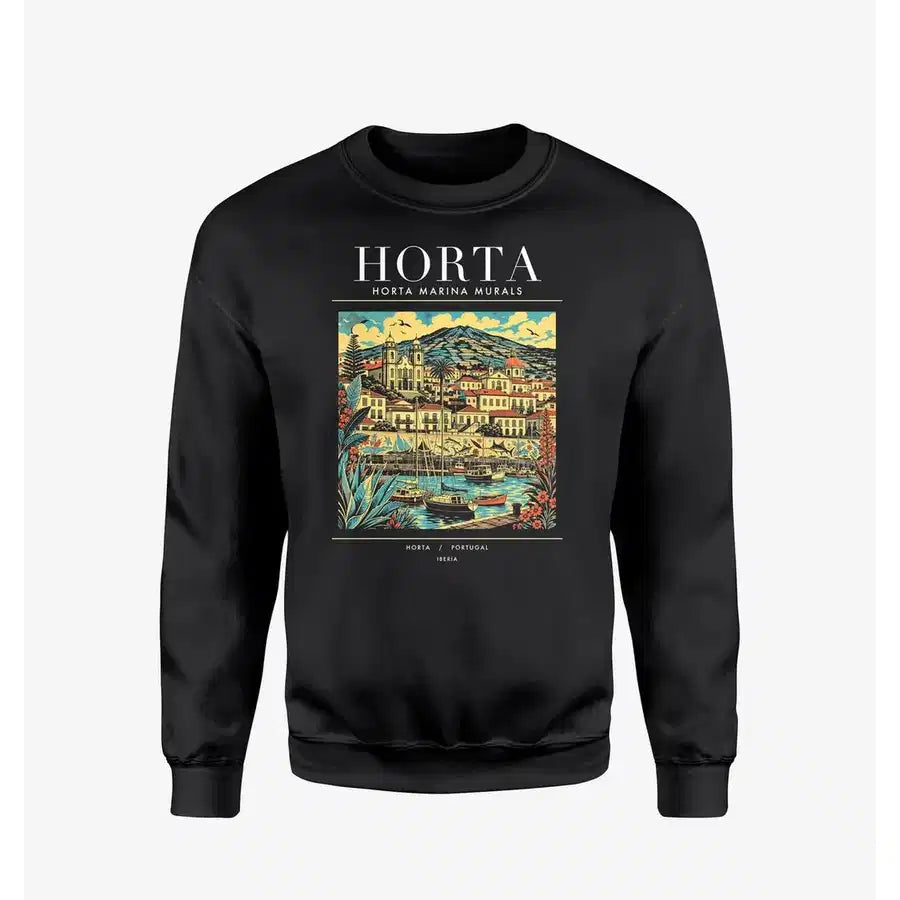 HORTA - Poster - Sweatshirt - Black
