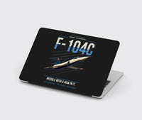 Thumbnail for F-104C Starfighter design on black MacBook case