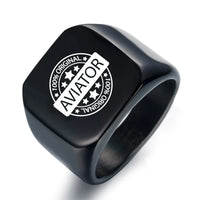 Thumbnail for 100 Original aviation ring in stainless steel.