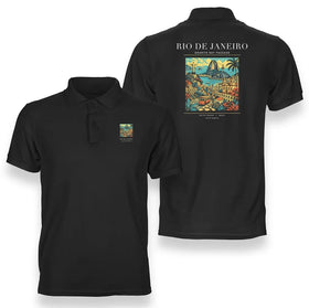 Rio de Janeiro City Series Premium Polo T-Shirts