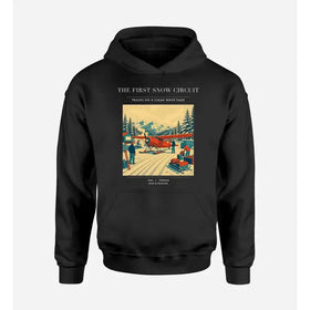 Single-Side Printing — The First Snow Circuit Double-Side Hoodie